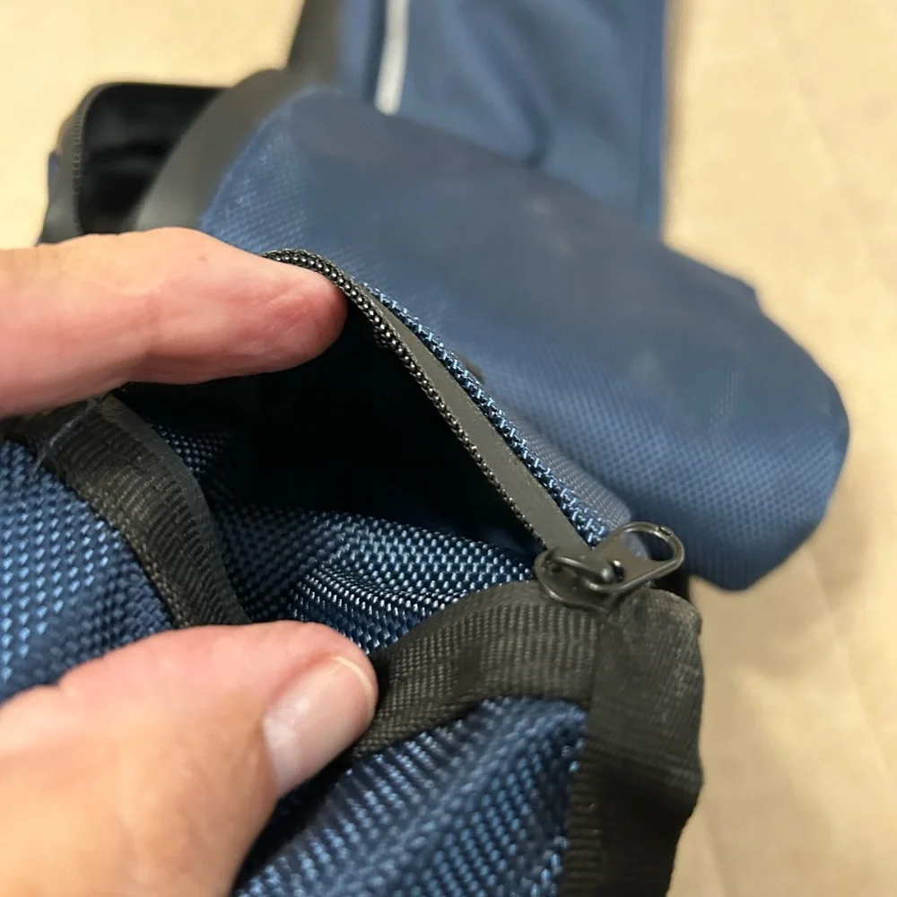 P.L.A.Y. Blue Explorer Pack (Dog Pouch) NWOT Never Used